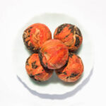 Blooming tea ball-lily black tea