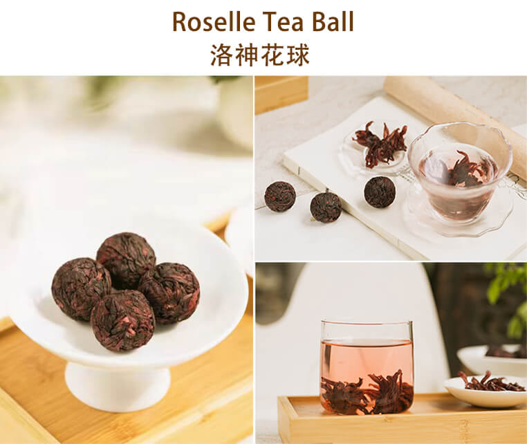 Roselle tea ball