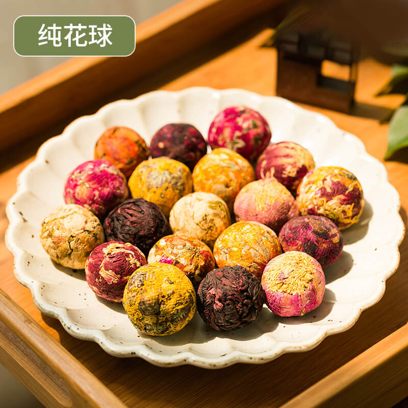 blooming flower tea balls