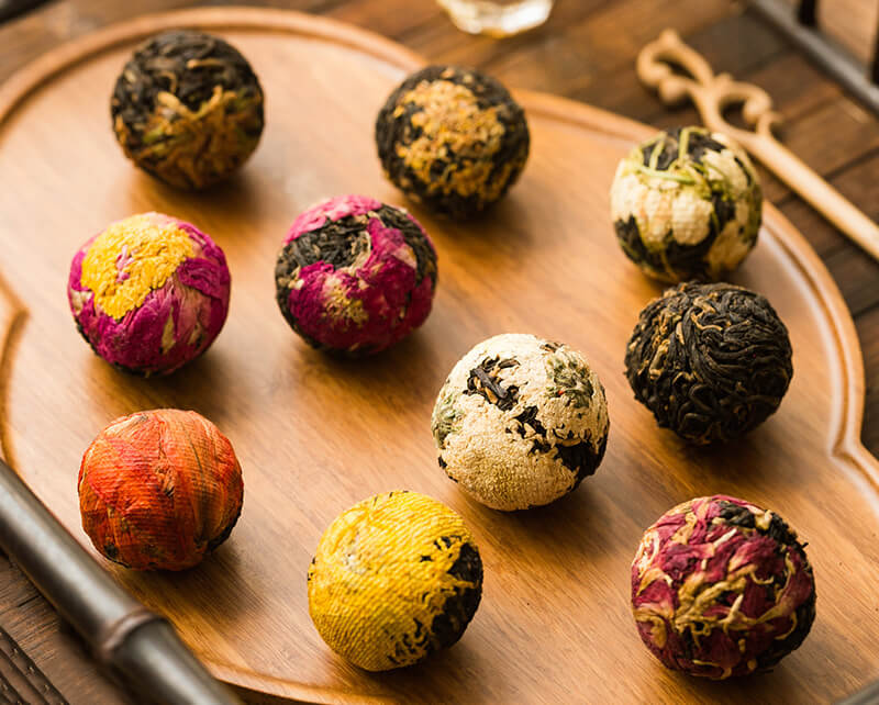blooming tea balls