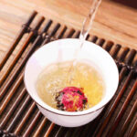 Flavored pu erh tea