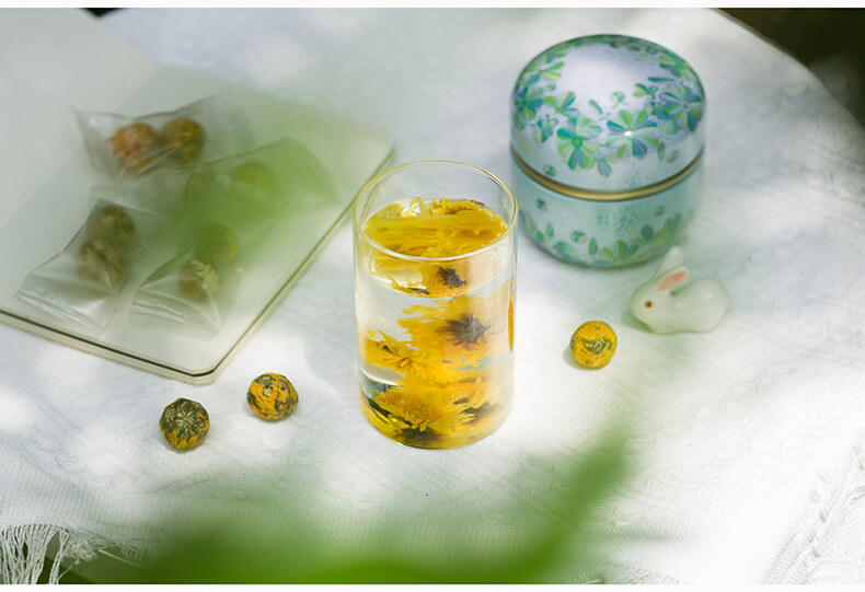 Flower Flavored Blooming Tea