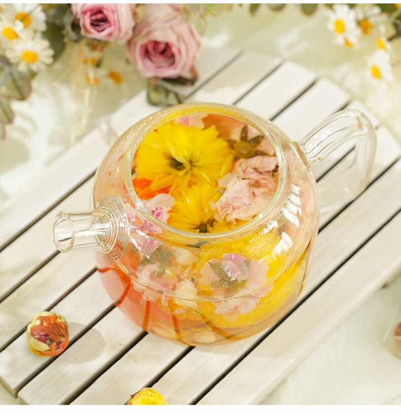 Flowering tea