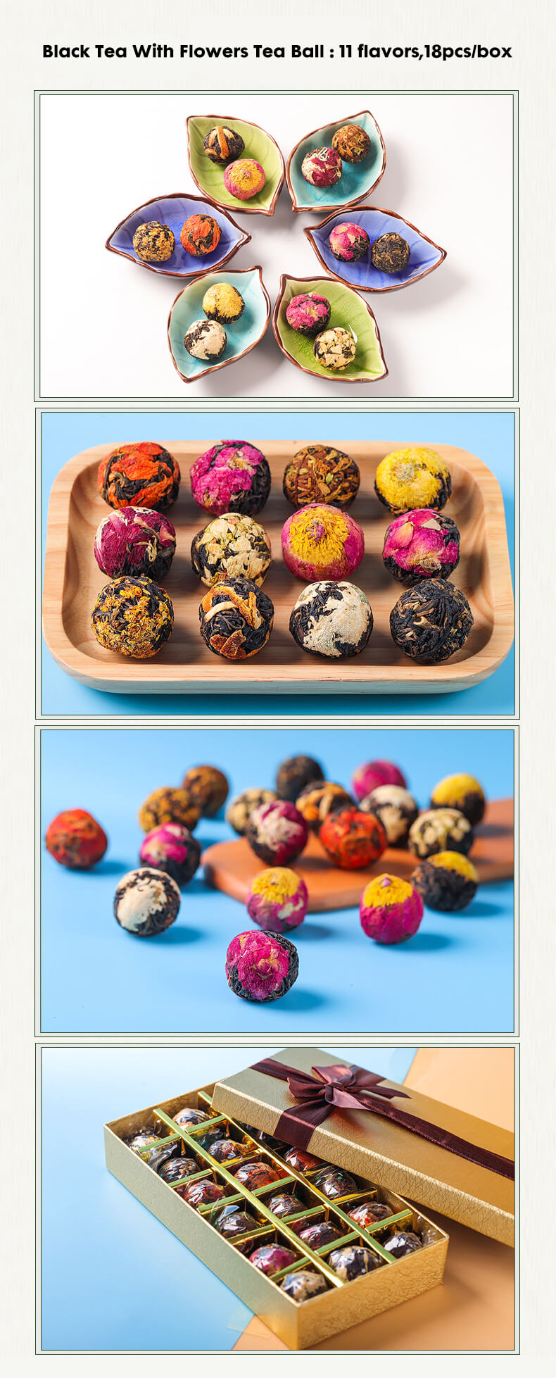 Chinese Flower Tea Balls