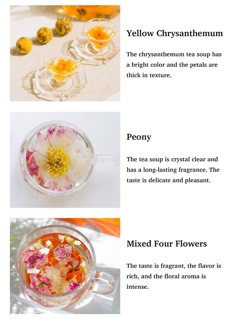 Private Label Peony Blooming Tea