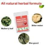 Bitter melon tea mulberry leaf tea wax gourd tea