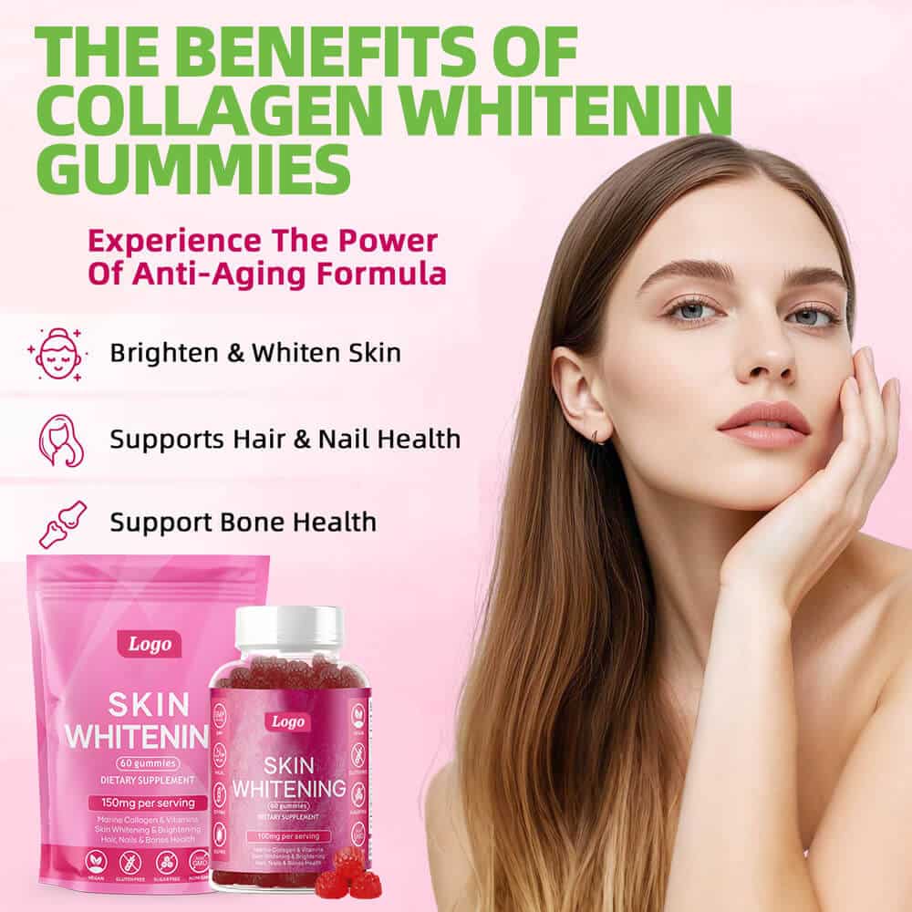 Glutathione skin whitening gummies​