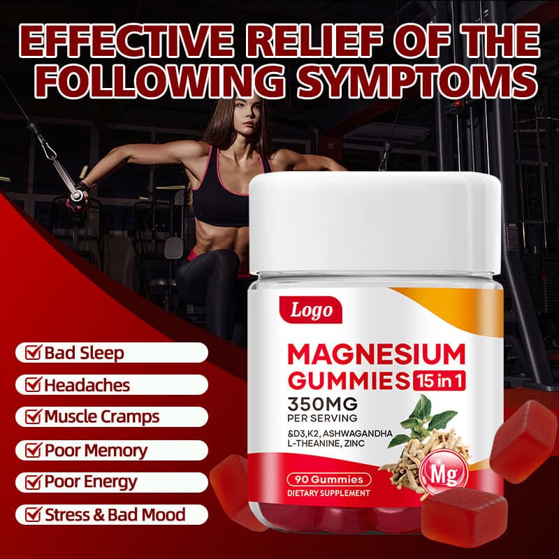Magnesium glycinate gummies for adults