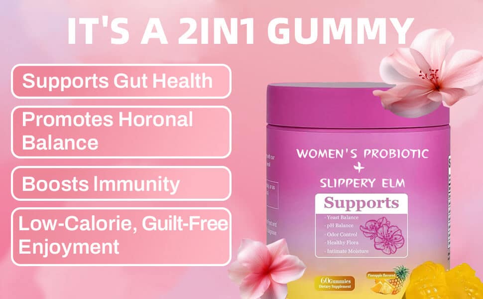 women's probiotic gummies benefits