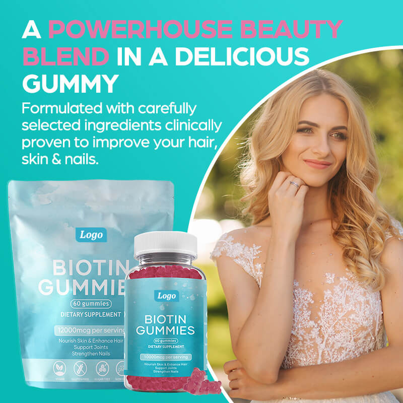 Biotin Hair Skin Nails Gummies
