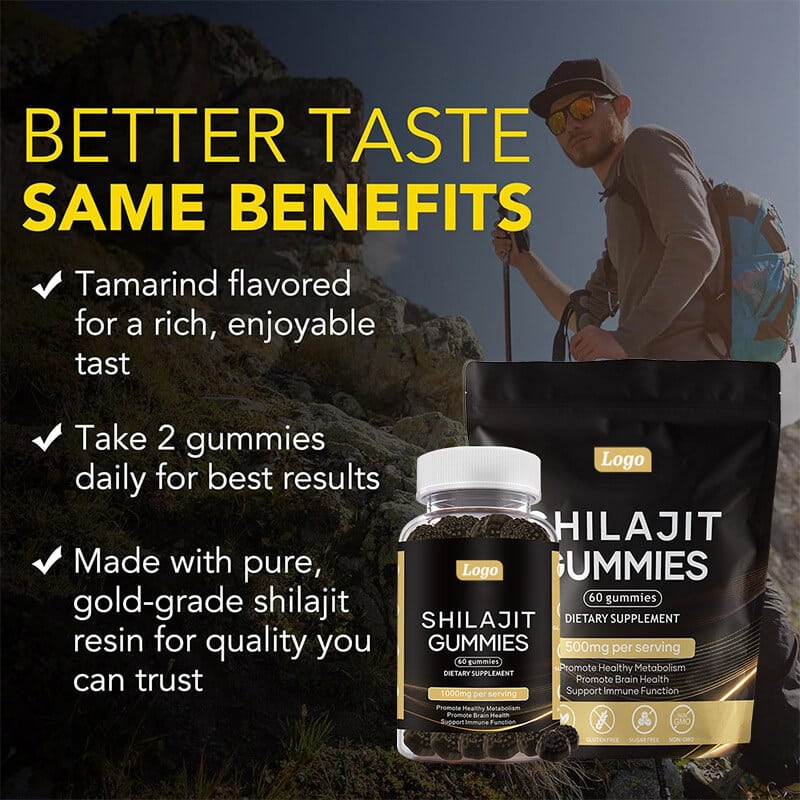 Custom Shilajit Gummies for Brand Owners