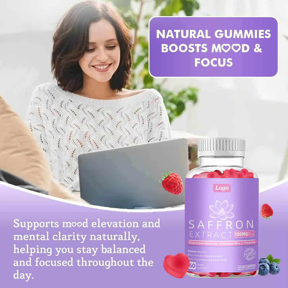 OEM private label saffron gummies