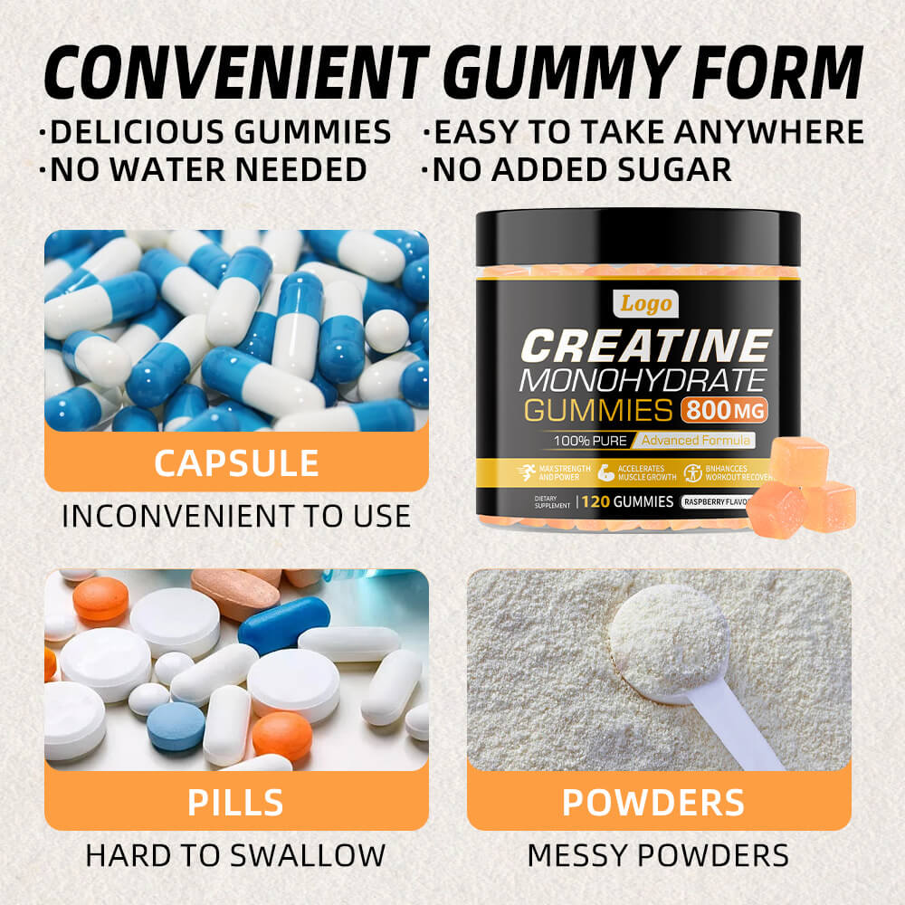 creatine gummies vs powder