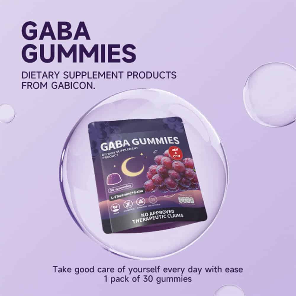 custom GABA gummy manufacturer