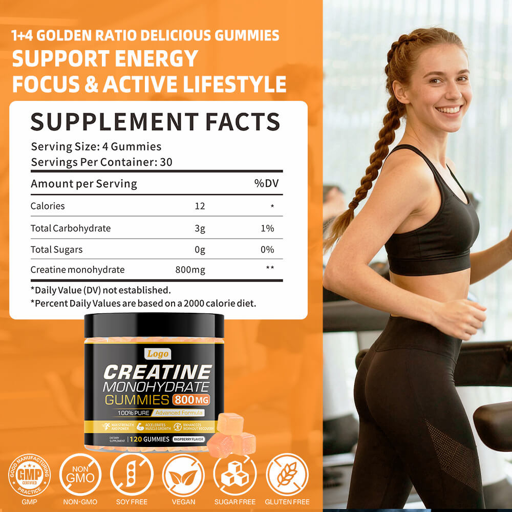 muscle recovery creatine gummies manufacturer