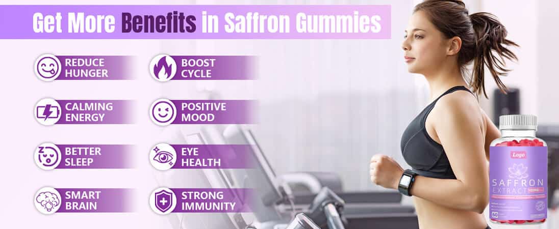 saffron gummy benefits​