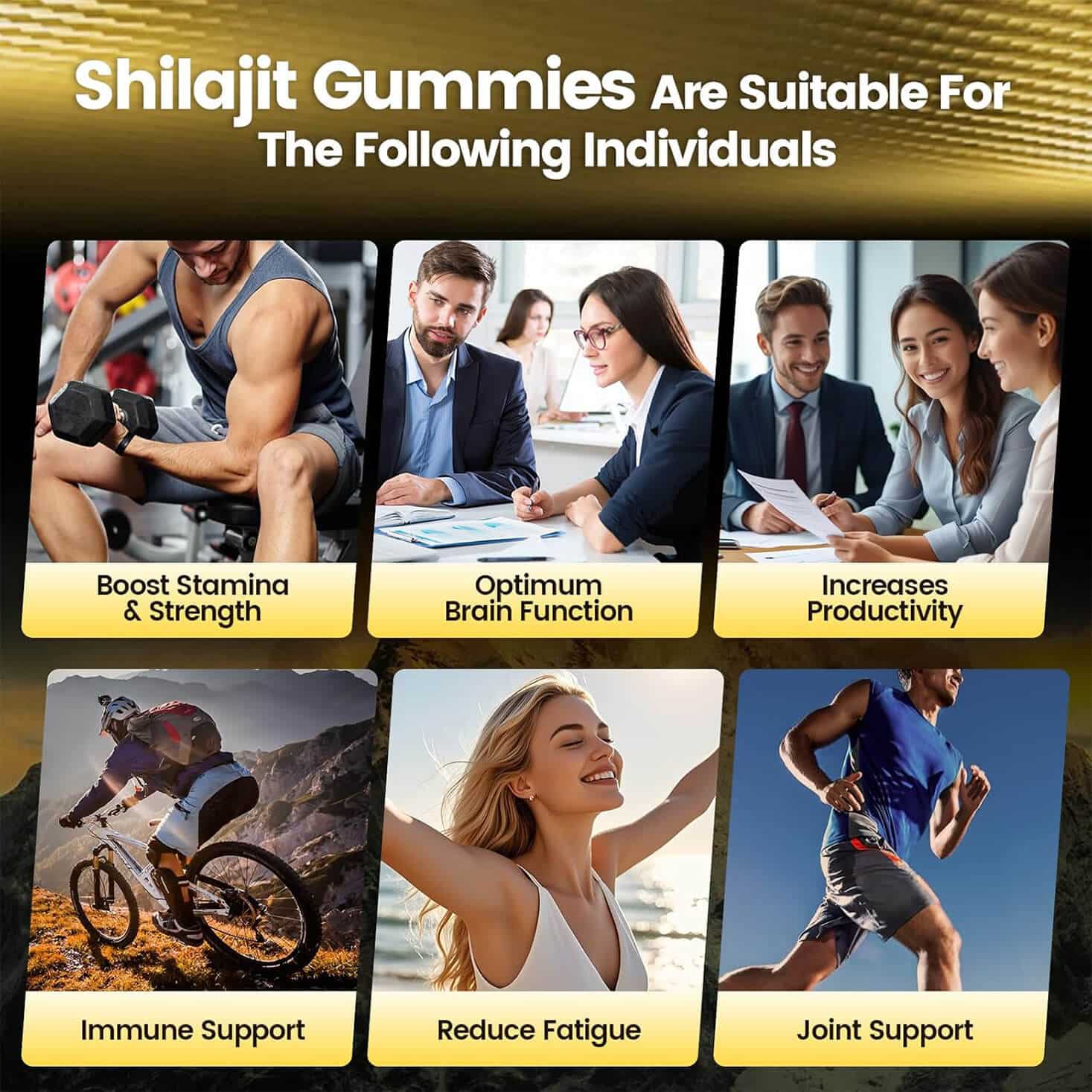 shilajit gummies benefits​