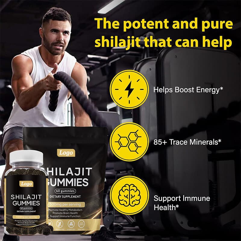 shilajit gummies for men