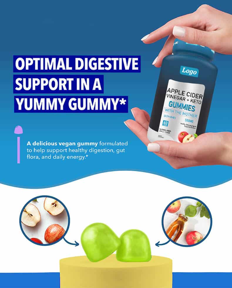vegan apple cider vinegar gummies​