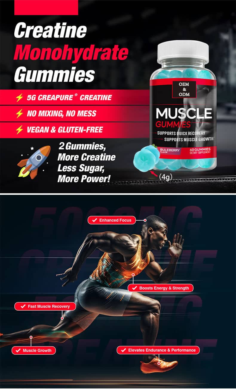 creatine gummies for muscle growth