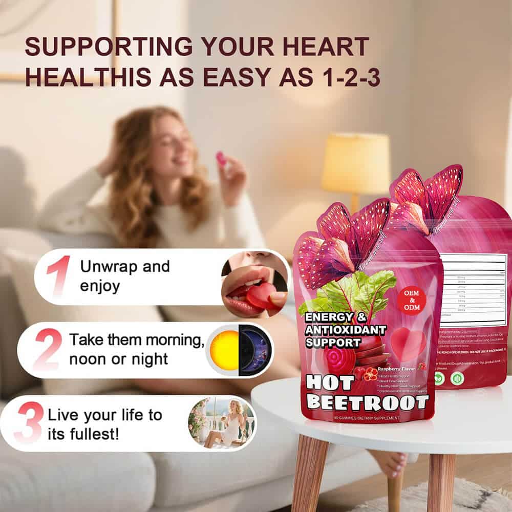 recommended daily intake of beetroot gummies