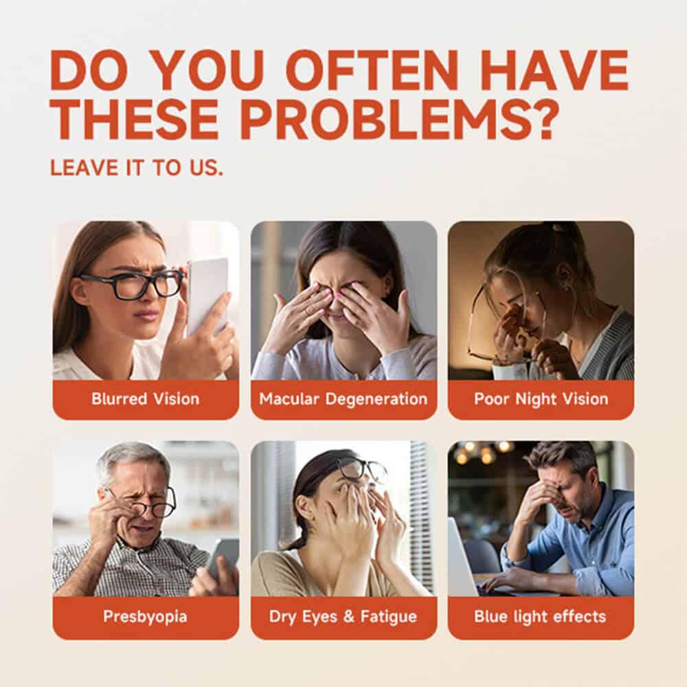 Anti Eye Fatigue Lutein Gummies