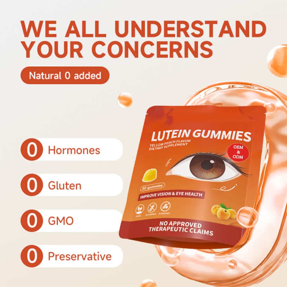 Private Label Lutein Gummies Wholesale