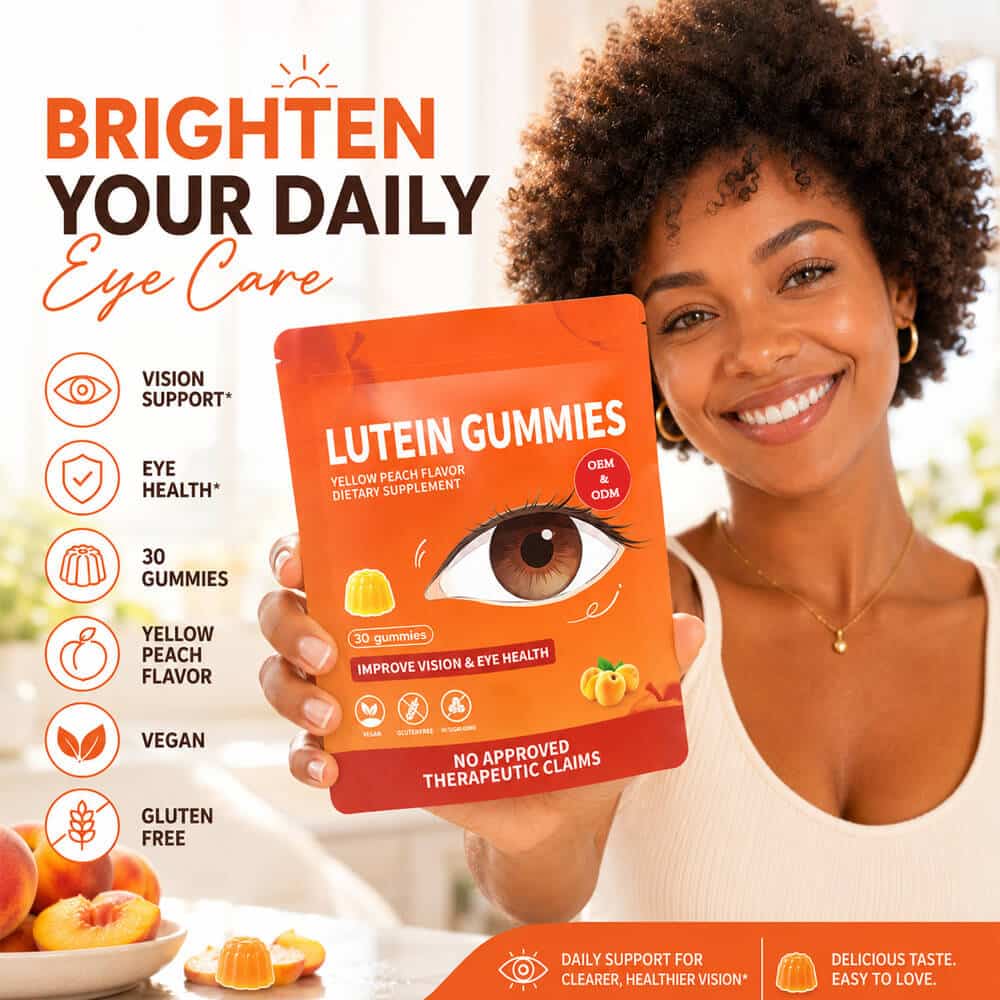 Zeaxanthin Lutein Gummy Supplements